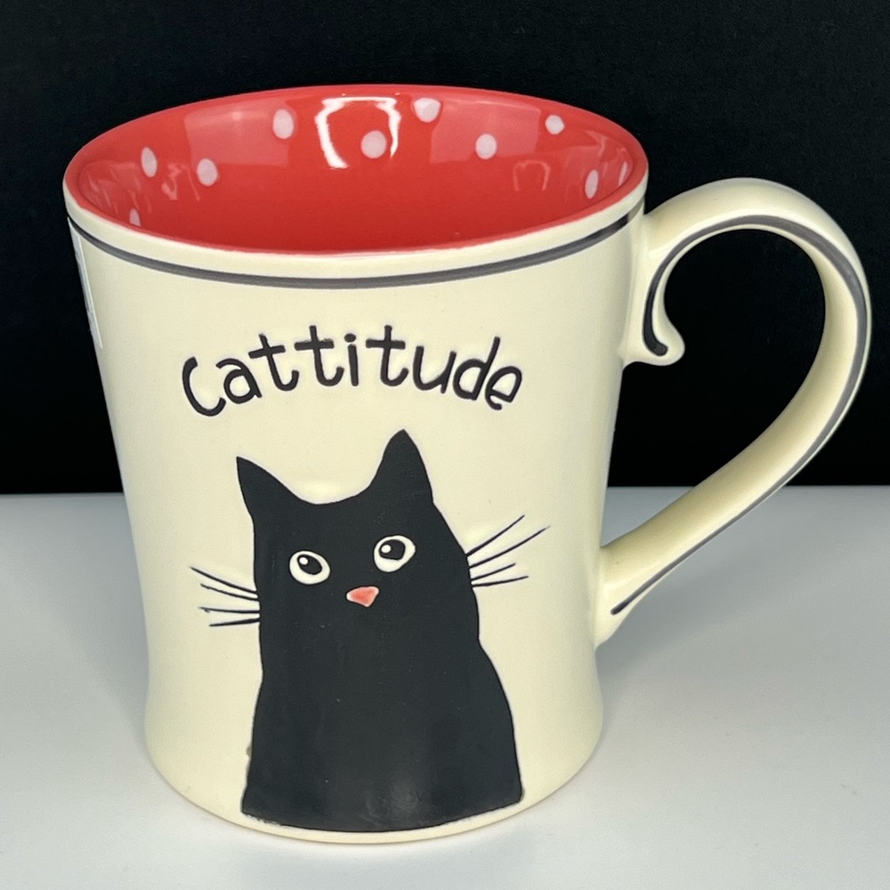Spectrum - *Last One* - ‘Cattitude’ ceramic mug. NWT Firm! No offers!